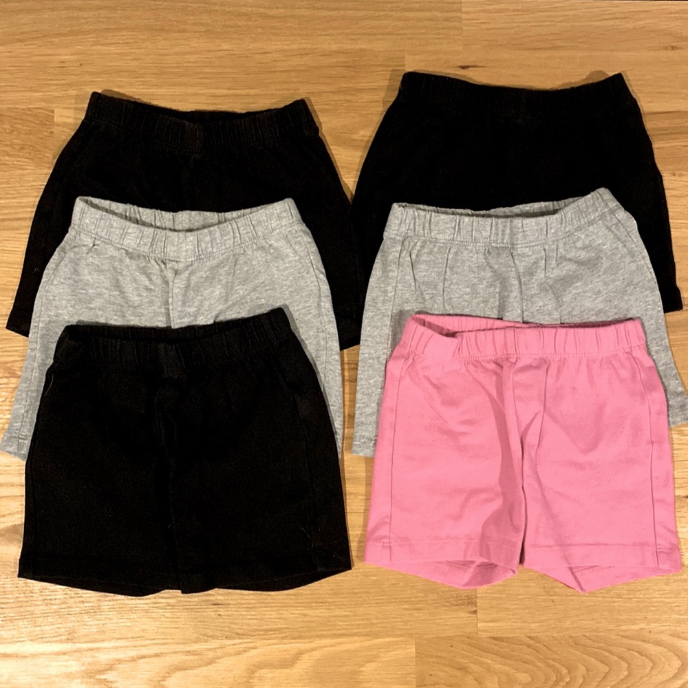 GAP Kids Cartwheel Shorts. Set of 6. Size XS/4-5.